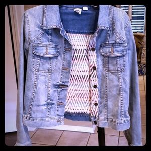 Distressed Roxie Boho Jean Jacket